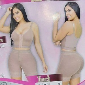 Colombian Faja Short WITH 2 LINES OF CLIPS -NEW/BUEVO